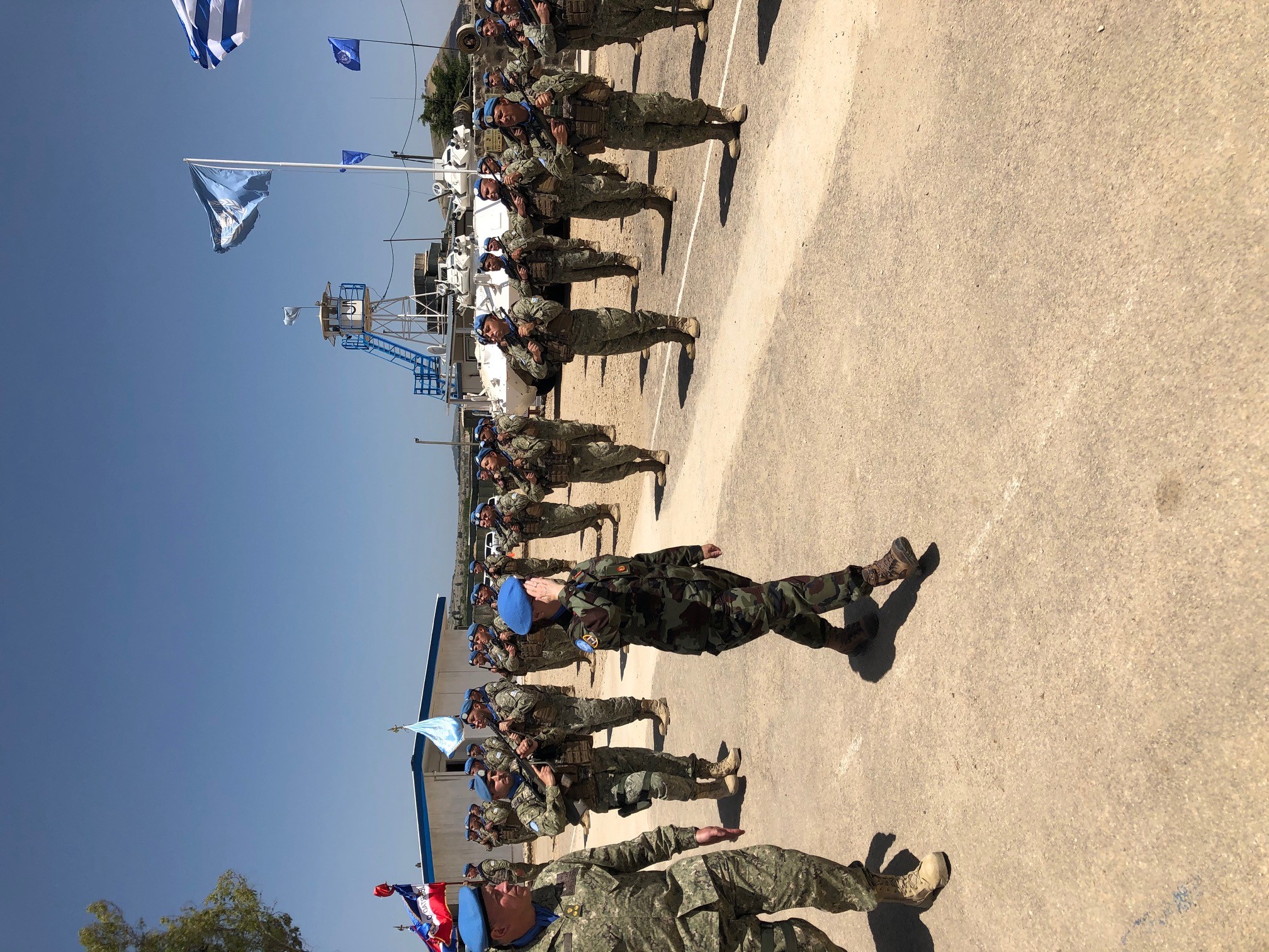 UMIC Celebrate Uruguayan Army Day In UNDOF 18 May 2020 UNDOF   P8 