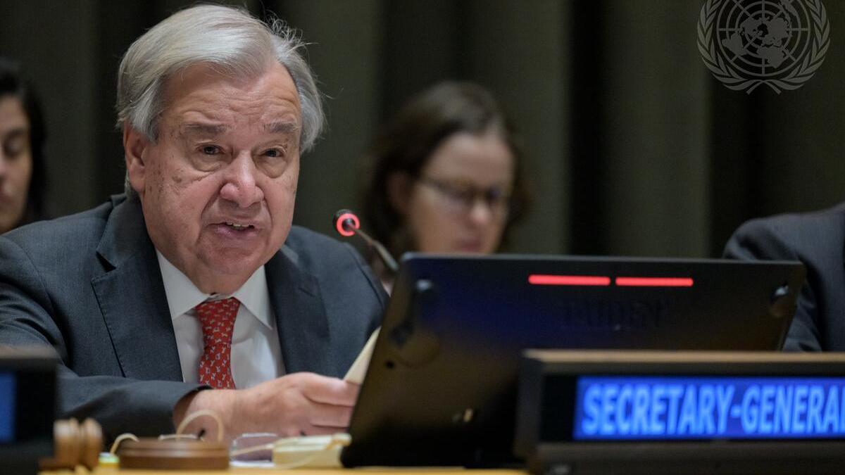 Secretary-General António Guterres 