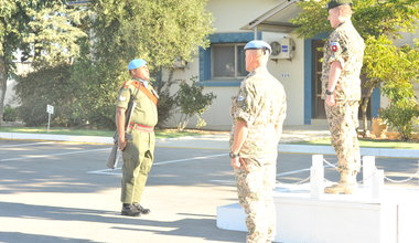 Guard Commander reporting to Lt Gen Eero Pyotia
