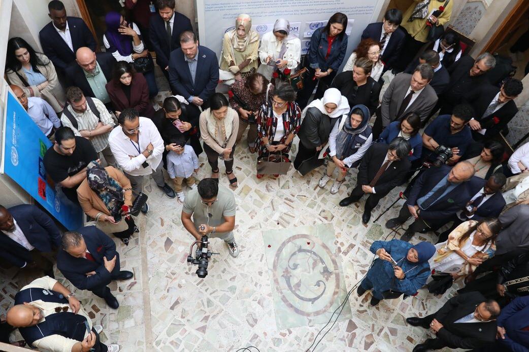 معرض صور فوتوغرافية للأمم المتحدة ببيت إسكندر للفنون بالمدينة القديمة، طرابلس