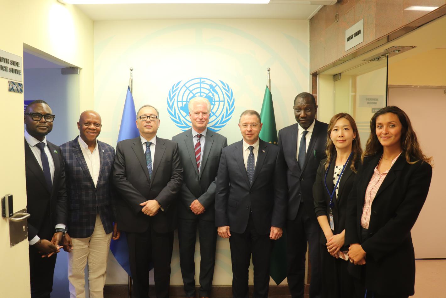 UNOAU meets delegations from Azerbaijan and UN Habitat on World Urban Forum 13 and COP32