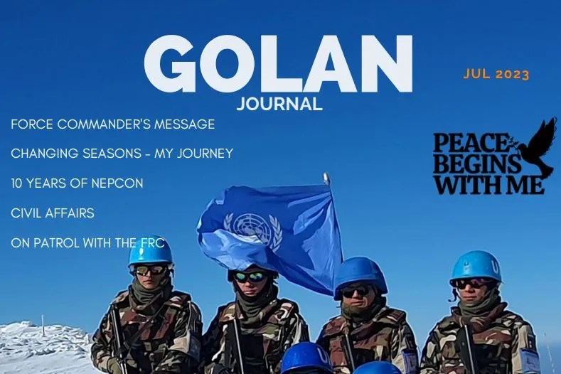 The GOLAN Journal Jul 2023