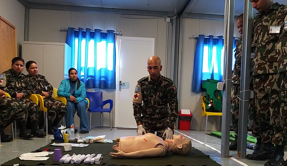 Initial Assessment: Advanced Combat Life Support by Capt. Dr. Ayush Rayamajhi (First Aid Training)