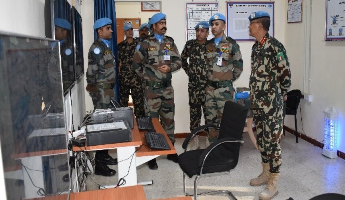 Briefed on the functioning of the Supply Platoon.