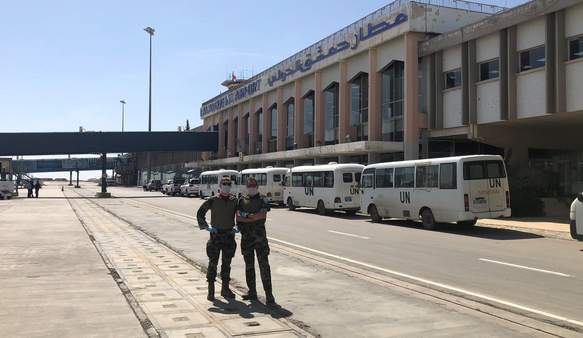 FRC Irish Contingent Rotation Damascus International Airport UNDOF   P2 