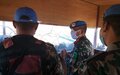 Force Commander's Visit to UN positions of Nepali Mechanised Infantry Company - 30 December