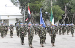 FRC's Peacekeeper for  Medal Parade 